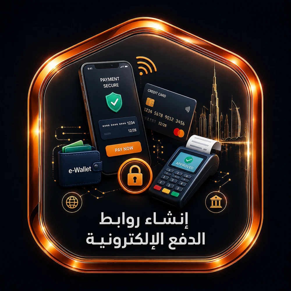 إنشاء روابط الدفع الإلكترونية